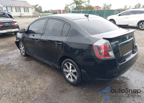2012 Nissan Sentra 2.0 Sr из США, поврежденный, VIN 3N1AB6AP2CL636412